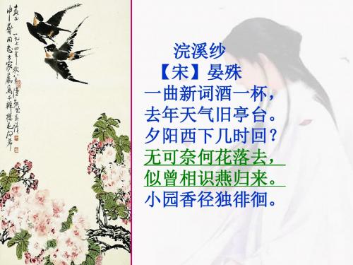 【高中语文】蝶恋花·槛菊愁烟兰泣露ppt精品课件15