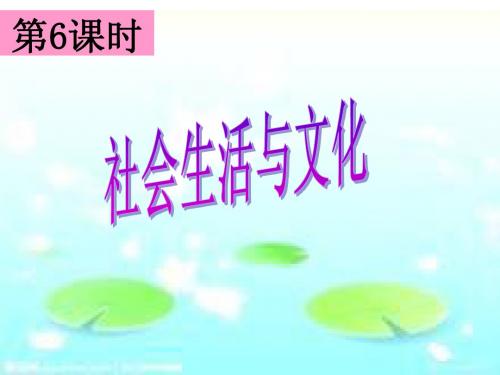 8436社会生活与文化