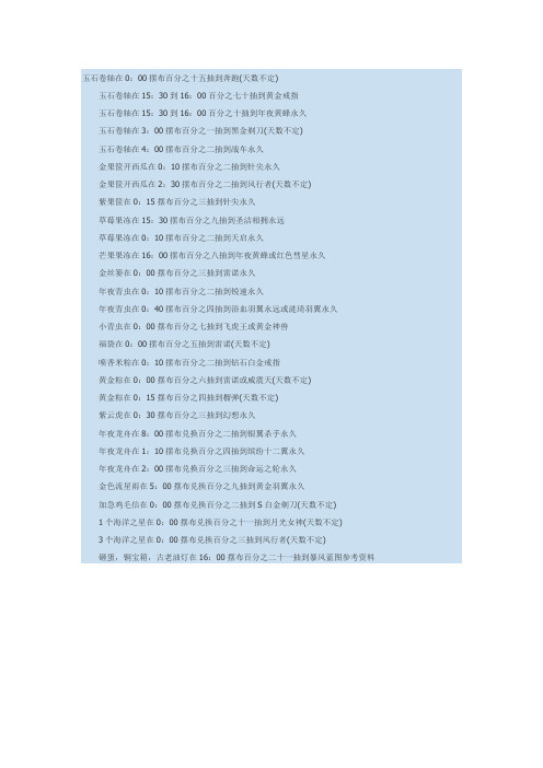 qq飞车开各种道具