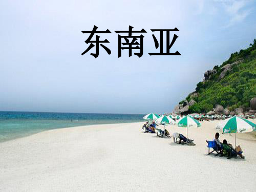 湘教版地理了解地区东南亚、南亚、西亚复习课件