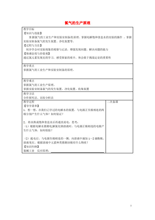 江苏省扬州市田家炳实验中学高中化学 专题二 第一单元
