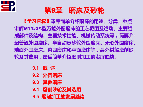 磨床及砂轮