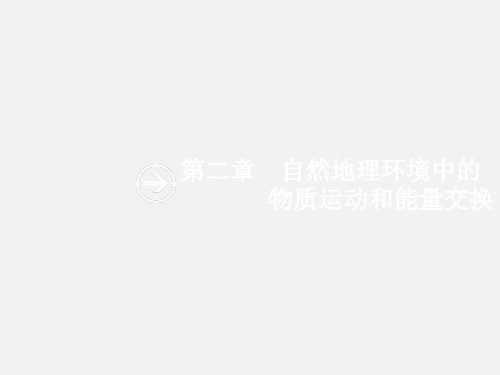 高考地理 一轮复习 2.1 大气的受热过程与热力环流 中图版必修1