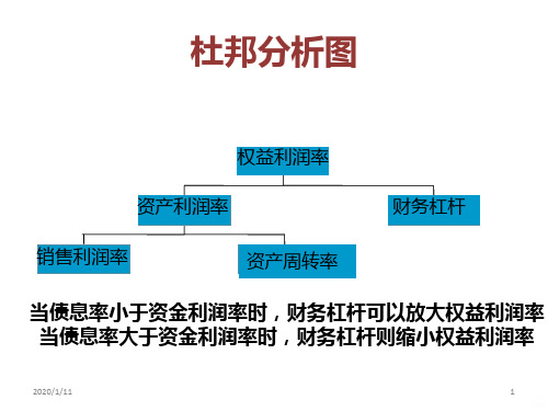 杜邦分析图PPT课件