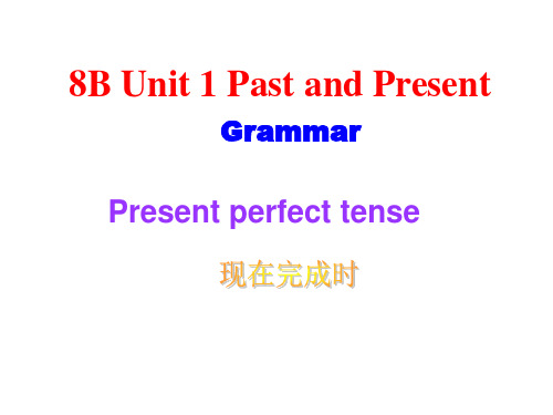 优秀课件牛津译林版8下Unit1 Grammar课件 (共18张PPT)
