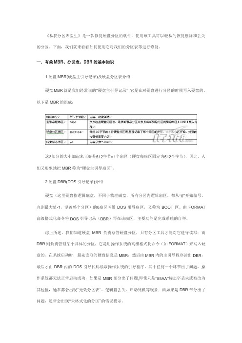 易我分区表医生使用完全教程