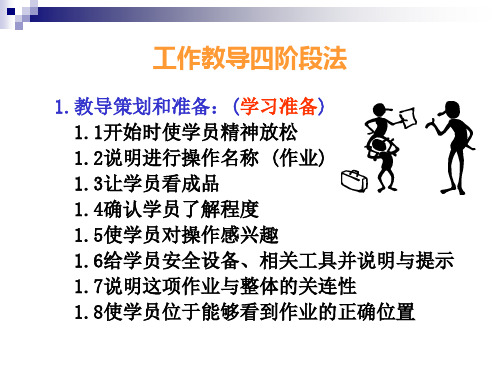 培训四阶段法