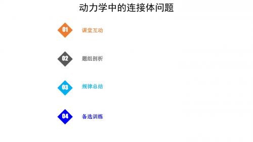 2019届一轮复习人教版   动力学中的连接体问题  课件(11张)