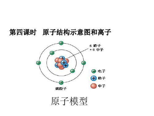 沪教版九年级上册化学：原子结构示意图、相对原子质量