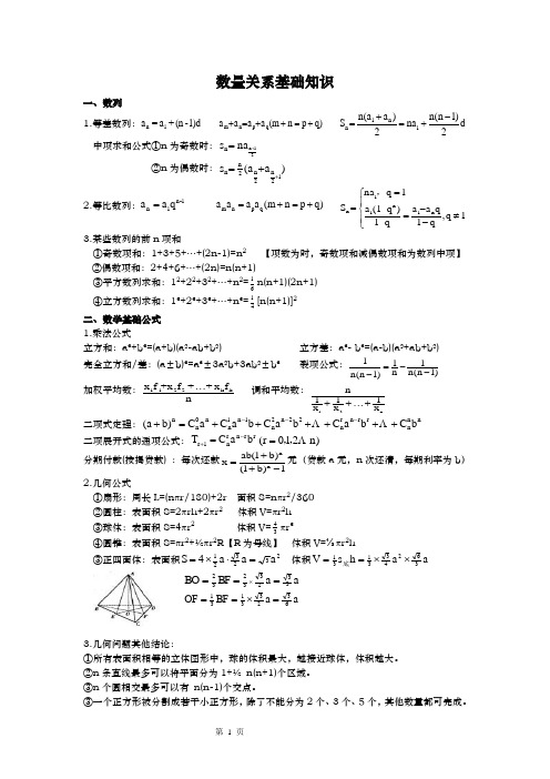 公务员考试——数量关系公式讲解