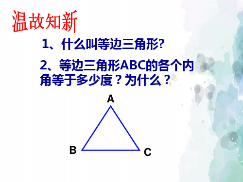 浙教版-数学-八年级上册2.3等腰三角形的性质定理 同步课件