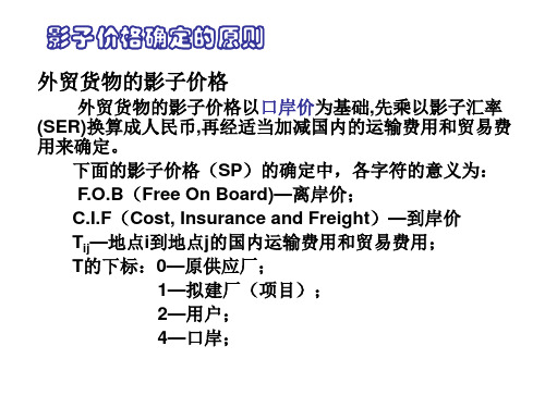 影子价格计算.