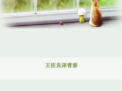 王佐良译青春