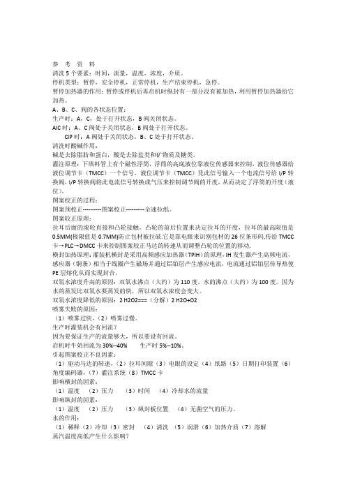 灌装术语(A)