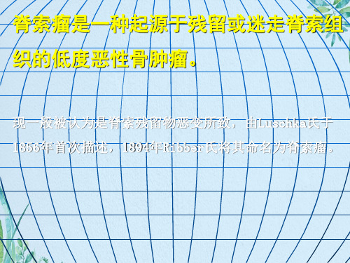 骶骨脊索瘤
