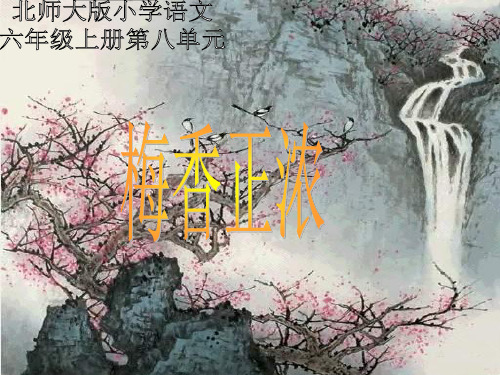 六年级语文六年级语文上册复习课件(教学课件2019)