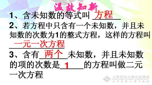5.2.1求解二元一次方程组