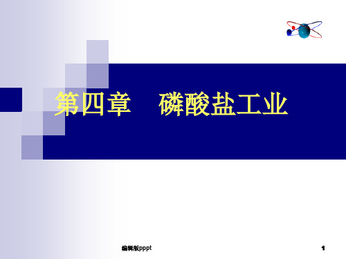 第章 磷酸盐工业