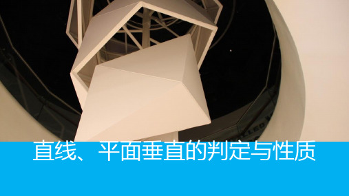 直线、平面垂直的判定与性质