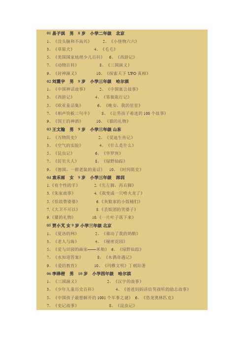 《读书》推荐书目