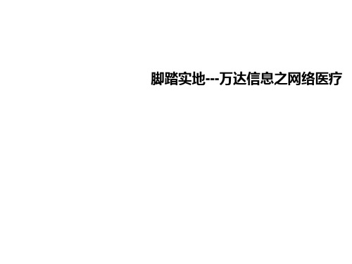 万达信息之网络医疗
