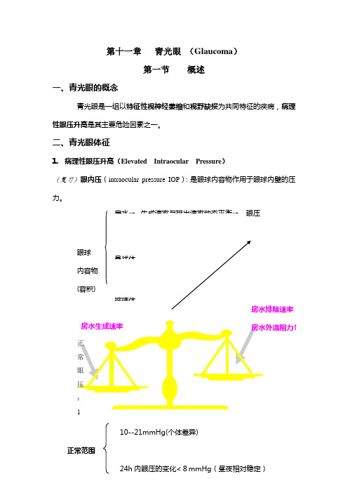 青光眼教案