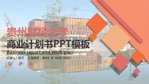 贵州财经大学专用-商务风格-PPT模板2