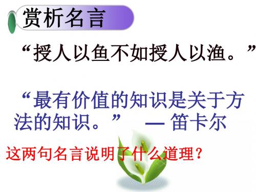教科版七年级上册+第四课+工欲善其事,必先利其器+课件(共38张PPT)