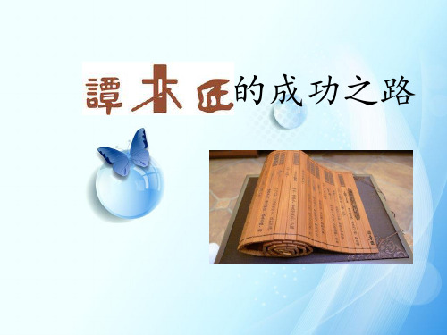 谭木匠ppt课件