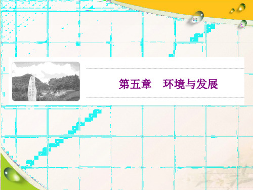 (新教材)人教版高中地理必修第二册：第五章 第一节 人类面临的主要环境问题 精品教学课件