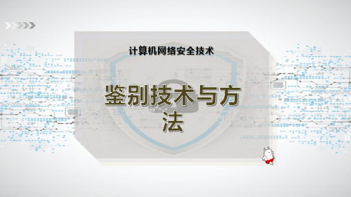 鉴别技术与方法