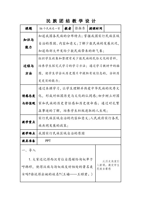 民族团结：56个民族是一家