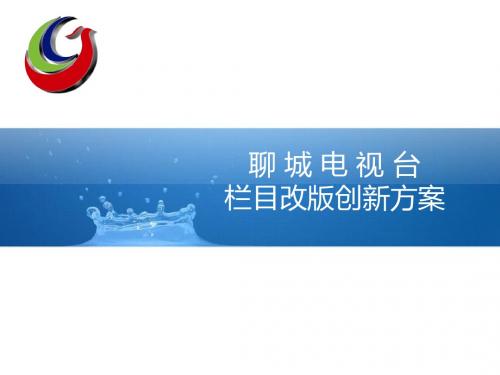 聊城电视台改版创新方案