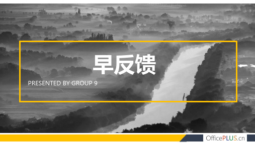 早反馈示例
