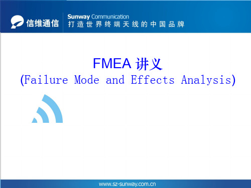 六、FMEA讲义
