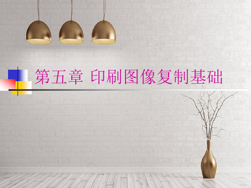 第四章印刷图像阶调和颜色合成