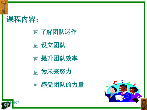 高绩效团队培训讲座课件.ppt