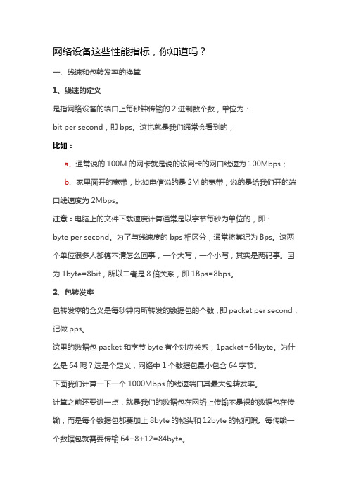 网络转发率