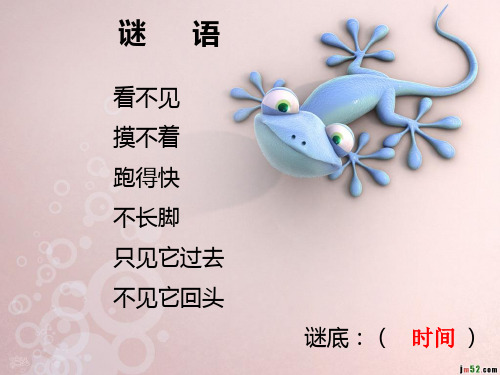 13课《和时间赛跑》课件