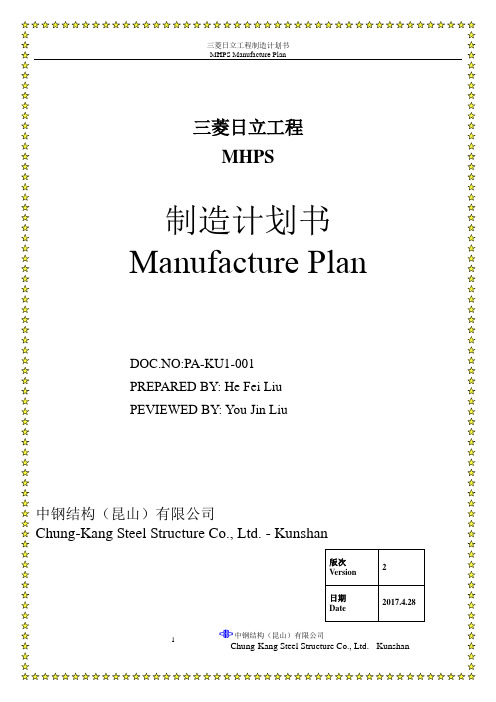 10-Manufacture Plan