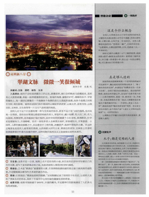 翠湖文脉 微微一笑很倾城