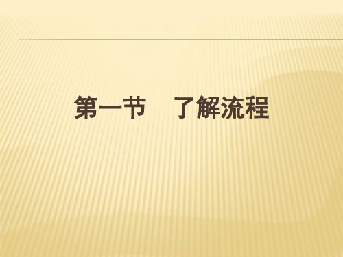 高中通用技术_粤科2003课标版_必修2 技术与设计2_一、流程 (1)