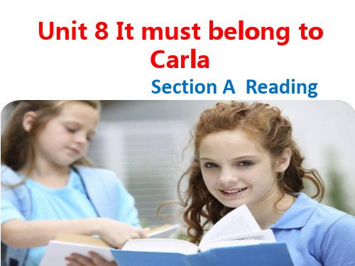 Unit8 SectionA reading--人教版九年级英语全册 