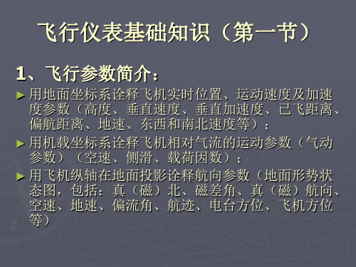 电子飞行仪表系统EFIS