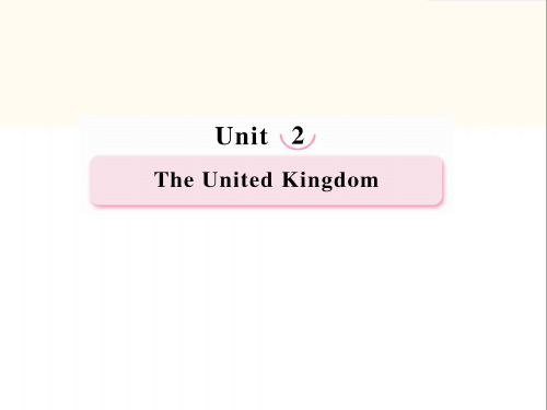 高二新人教版英语必修5课件 Unit 2 The United Kingdom Learning about Language