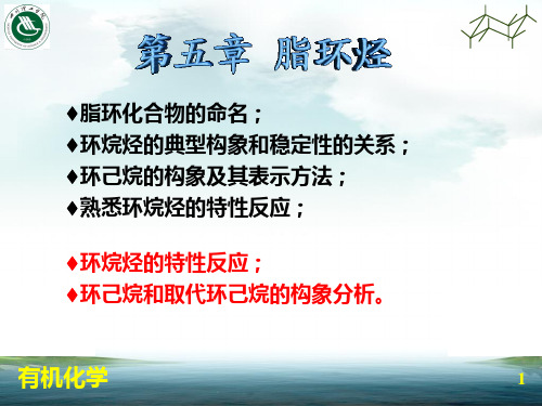 第5章 脂环烃