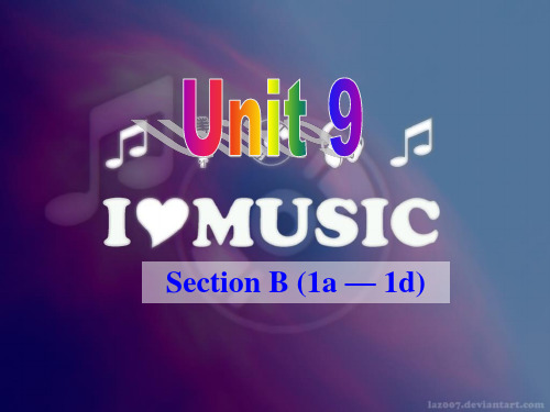 Unit9 I like music that I can dance to优秀课件