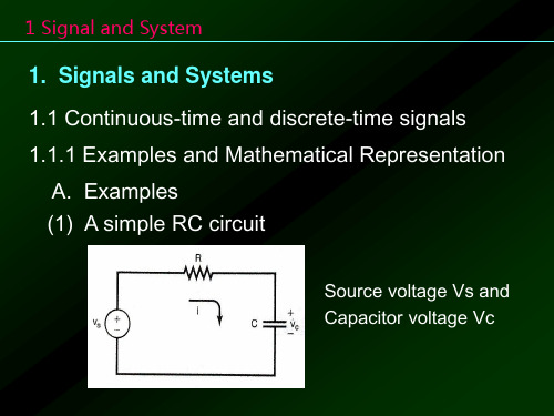 (完整版)奥本海姆信号与系统第二版英文课件第一章