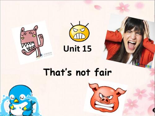 青少版新概念1A第十五单元Unit15课件修改后的ppt