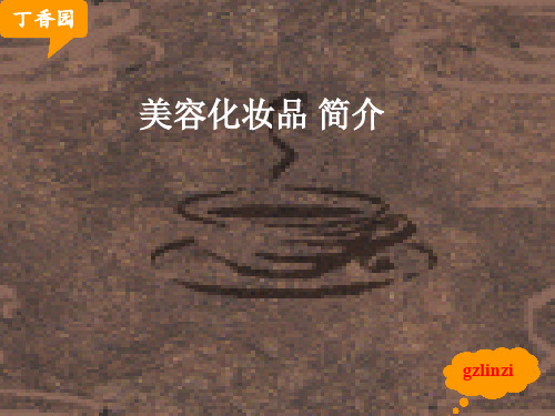 各类化妆品简介-PPT精品